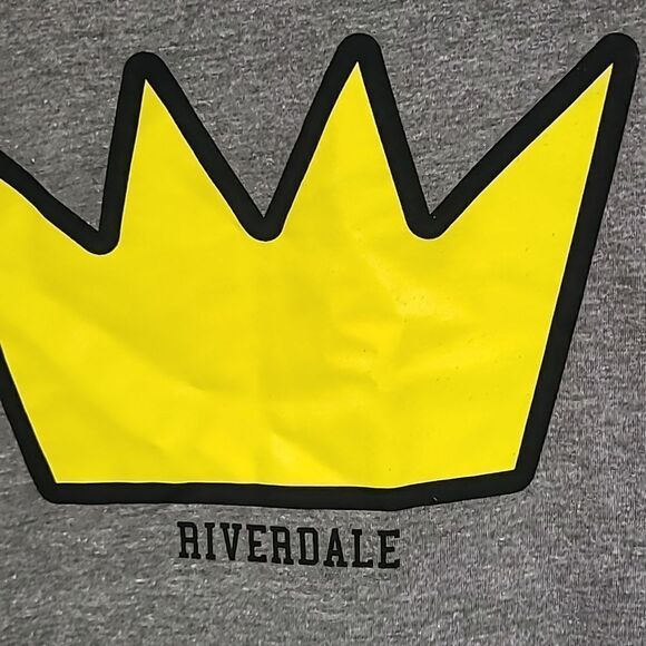Riverdale Vixen Betty Cooper Jughead Crown Dress M/L Gray Collared Midi Costume - Picture 5 of 11
